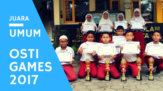 SD Ta’mirul Islam Juara Umum OSTI GAMES 2017